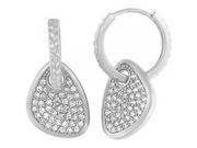 Doma Jewellery DJS02112 Sterling Silver Rhodium Plated Earring with CZ