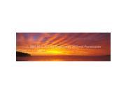 ClearVue Graphics Window Graphic 20x65 Magical Sunrise NAT 016 20 65