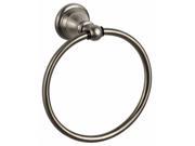 Ultra Faucets UFA41033 Brushed Nickel Traditional Towel Ring