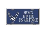 Smart Blonde LP 5203 My Son Is Air Force Novelty Metal License Plate