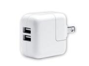 DUAL USB WALL CHARGER 2.1A 12W