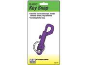 Hy Ko Products KC171 Plastic Key Snap With Split Ring Pack Of 5