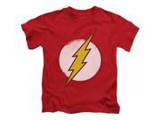 Trevco Dco Rough Flash Logo Short Sleeve Juvenile 18 1 Tee Red Large 7