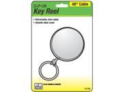 Hy Ko Products KC188 Chrome Retractable Key Reel