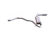 Gibson 617003 Cat Back Performance Exhaust System Single Straight Rear
