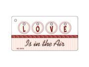 Smart Blonde KC 5019 Love Is In The Air Novelty Key Chain