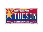 Smart Blonde LP 6803 Arizona Centennial Tucson Novelty Metal License Plate