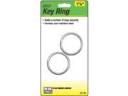Hy Ko Products KC106 2 Pack 1.62 in. Split Key Ring Pack Of 5