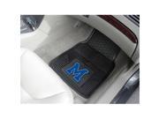 Fanmats 12772 COL - 18 in. x27 in. - University of Memphis 2-pc Heavy Duty Vinyl Car Mat Set Fanmats 12772 COL - 18 in. x27 in. - University of Memphis 2-pc Heavy Duty Vinyl Car Mat Set