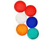 Hy ko CMR 10 1.25 in. Assorted Colors Mini Reflectors Case of 12