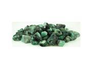 AzureGreen GTEMEB 1lb Emerald Tumbled Stones