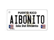 Smart Blonde KC 2814 Aibonito Puerto Rico Flag Novelty Key Chain