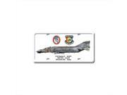 Past Time Signs DP025 F 4D Phantom Ii Aviation License Plate