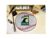 27 diameter UNC University of North Carolina Wilmington Baseball Mat