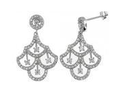 Doma Jewellery DJS01873 Sterling Silver Earring with CZ
