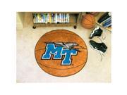 27 diameter Middle Tennessee State University Basketball Mat