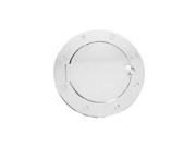 Rugged Ridge 11425.01 Non-Locking Gas Cap Door- Polished Aluminum- 97-06 Jeep Wrangler Rugged Ridge 11425.01 Non-Locking Gas Cap Door- Polished Aluminum- 97-06 Jeep Wrangler