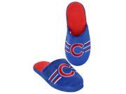 Chicago Cubs Slippers Mens Stripe