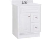 Rsi Home Products 270144 White Vanity 24X 21X 33 .5