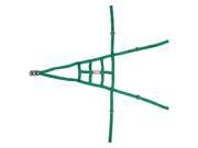 RJS Racing Equipment 10 0014 09 00 Ribbon Roll Cage Net 4 Point Non SFI Green