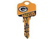Kaba KCSC1 NFL PACKERS 4 x 0.25 in. NFL Packers Team Key Blank For Schlage Locksets Pack Of 5