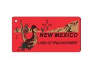 Smart Blonde KC 2478 New Mexico Red Novelty Key Chain