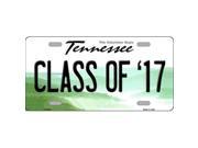 Smart Blonde LP 6444 Class of 17 Tennessee Novelty Metal License Plate