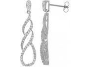 Doma Jewellery DJS01828 Sterling Silver Earring with CZ