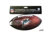 Bulk Buys Miami Dolphins 3D Football Magnet Case of 72