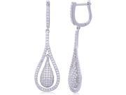 Doma Jewellery MAS00541 Sterling Silver Earrings with Cubic Zirconia