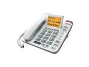 Rca PHRC11241 White Corded Telephone Amplified Speakerphone