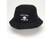 Tattoo Golf H015 TG Bucket Hat with Skull Design Black