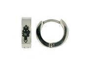 Doma Jewellery DJS00888 Stainless Steel Huggy Earring
