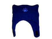 BearHands IC700NVY Infant Fleece Chin Strap Hat Navy Blue