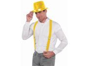 Amscan 397282.09 Suspenders Yellow Sunshine Pack of 12