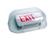 Morris Products 73093 Polycarbonate Vandal Enviromental Shield Guard Exit And Emergency Lights For Use With Combo Exit Emergency Lights
