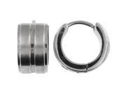 Doma Jewellery MAS02797 Stainless Steel Huggy Earring
