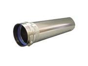 M G Duravent 503396 Vent Pipe Stainless Steel Cat Iii 4 In. X 24 In.
