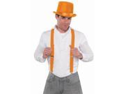 Amscan 397282.05 Suspenders Orange Peel Pack of 12