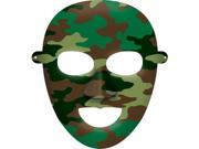 Amscan 361812 Camouflage Paper Mask Pack of 48