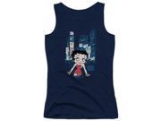 Trevco Boop Square Juniors Tank Top Navy Extra Large