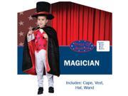Dress Up America Deluxe Magician Dress up Costume Set Medium 8 10 232 M