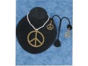 Alexander Costume 47 164 Peace Necklace Earring Set