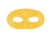 Amscan 365670.09 Domino Mask Yellow Sunshine Pack of 12