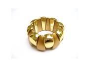 Alur Jewelry 16205GD Plastic Cuff Bracelet in Gold