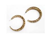 Alur Jewelry 16355LL Animal Print Earrings