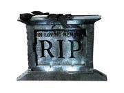 Costumes For All Occasions FW91126 Tombstone Pedestal 22 with Rose