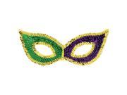 Amscan 360062 Mardi Gras Sequin Cat Mask Pack of 9