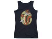Trevco I Am Weasel Weasel Juniors Tank Top Black Extra Large