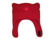 BearHands TC700RED Toddler Fleece Chin Strap Hat Red